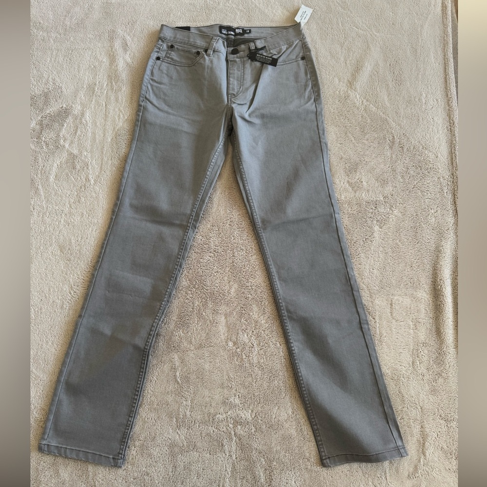 RSQ Youth Gray Tokyo Super Skinny Jeans Size 18